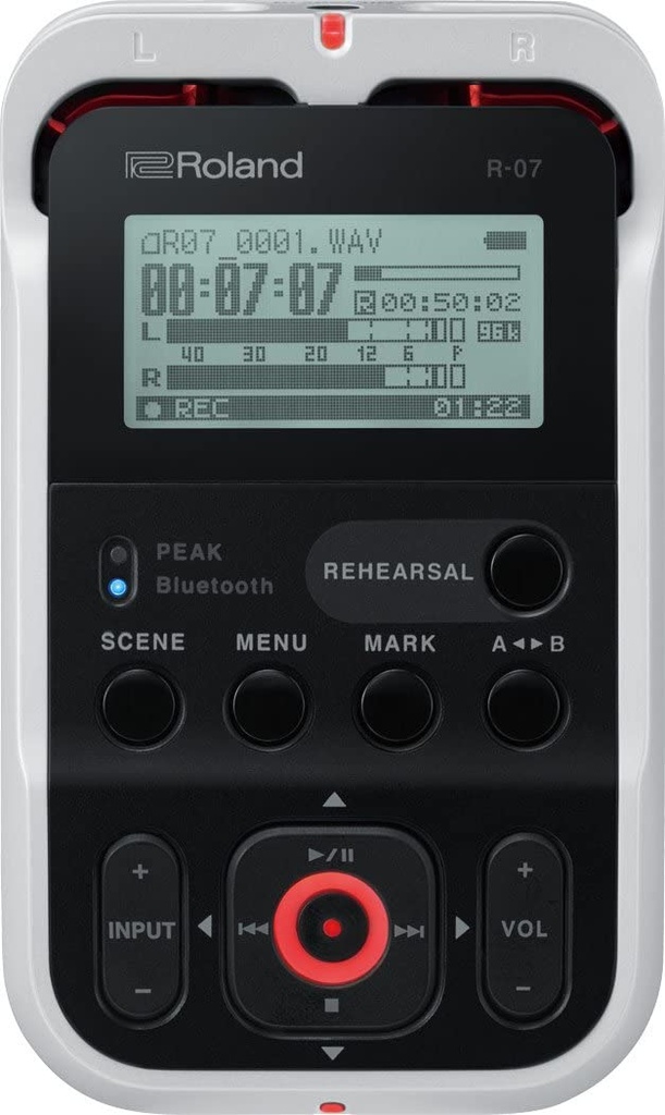 Roland R-07 High-Resolution Handheld Audio Recorder