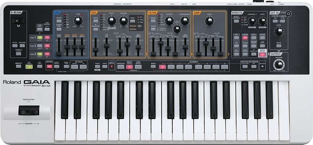 Roland GAIA SH-01 37-Key Synthesizer w/ 64-Voice Polyphony