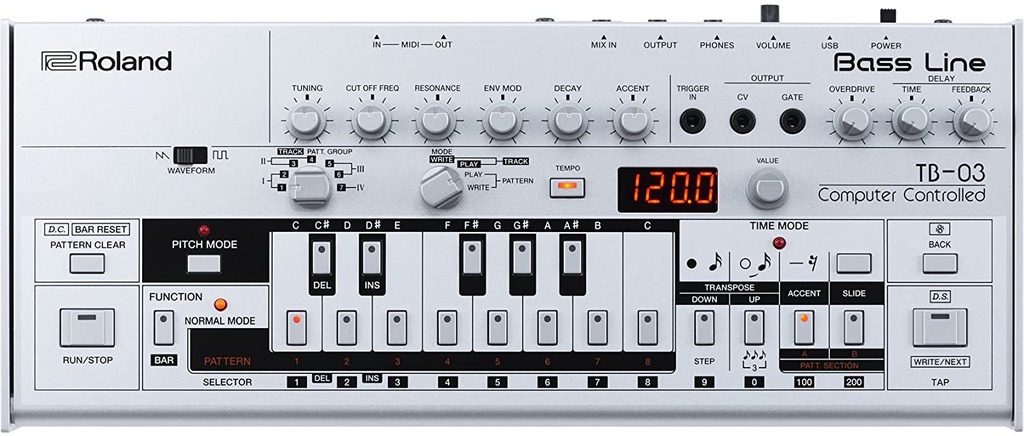 Roland TB-03 Boutique Series Bass Line Synthesizer