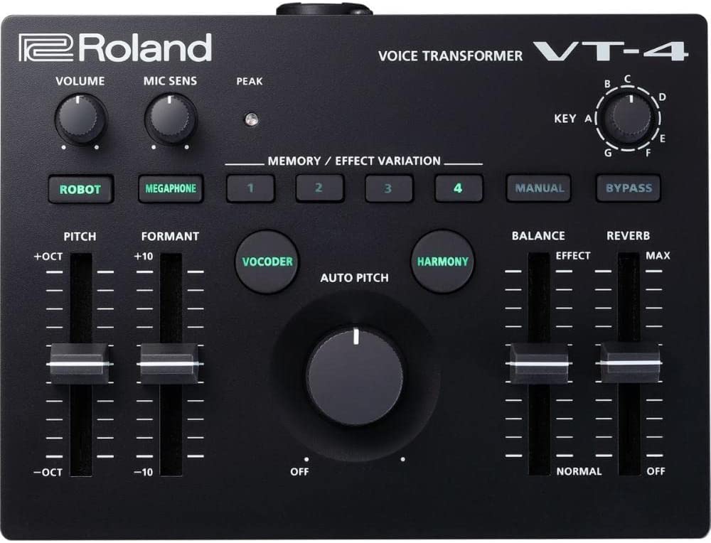 Roland VT-4 Voice Transformer for Vocals & Streaming