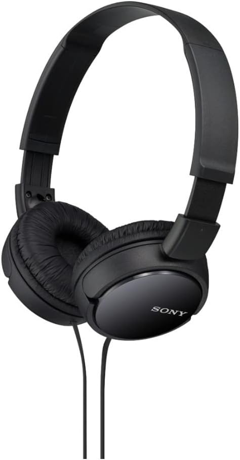 Sony MDRZX110-B Wired On-Ear Headphones