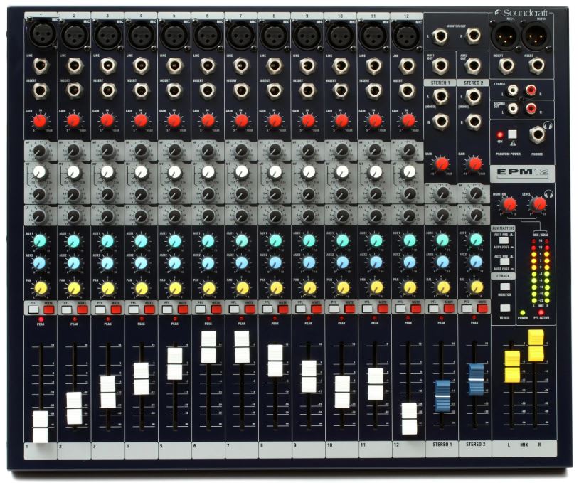 Soundcraft EPM12 14-channel Analog Mixer
