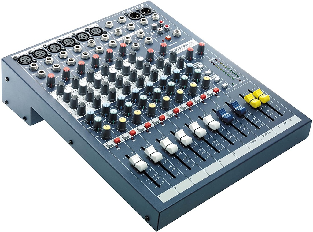 Soundcraft 8-Channel Analog Mixing Board