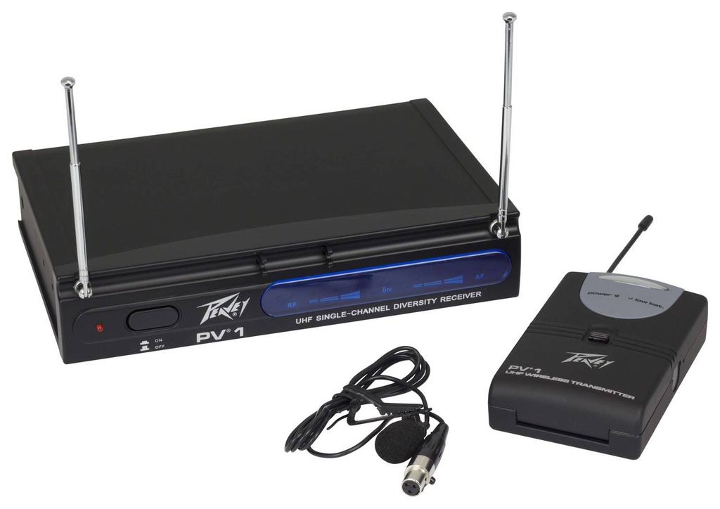 Peavey PV-1 U1 UHF Lavalier Wireless Mic