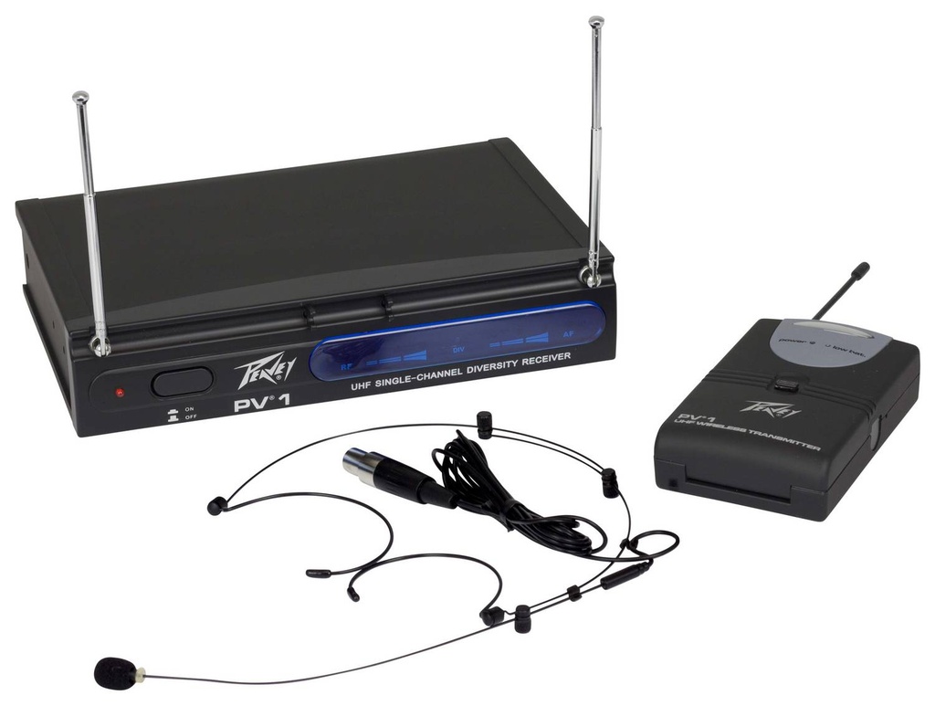 Peavey PV-1 U1 UHF Headset Wireless Mic