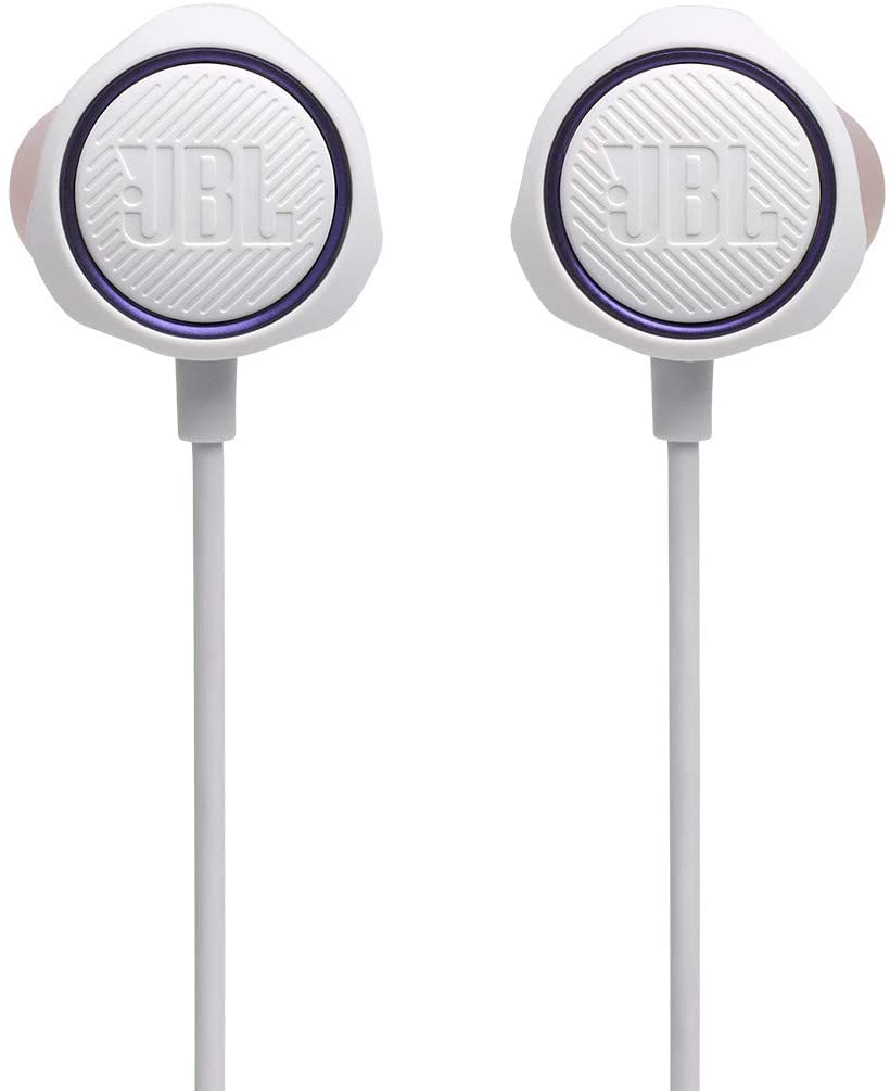 JBL Quantum 50 Wired In-Ear Gaming Headphones - JBL, White