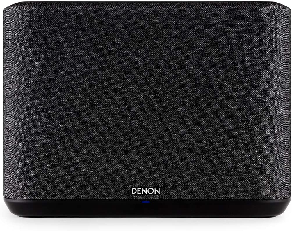 Denon Wireless Smart Speaker (Black)  Mid-Size, Stereo Sound, Wi-Fi & Bluetooth, HEOS Built-in