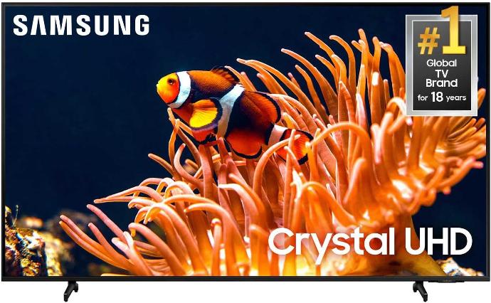 Samsung UN43DU8000 43" 4K HDR Smart TV