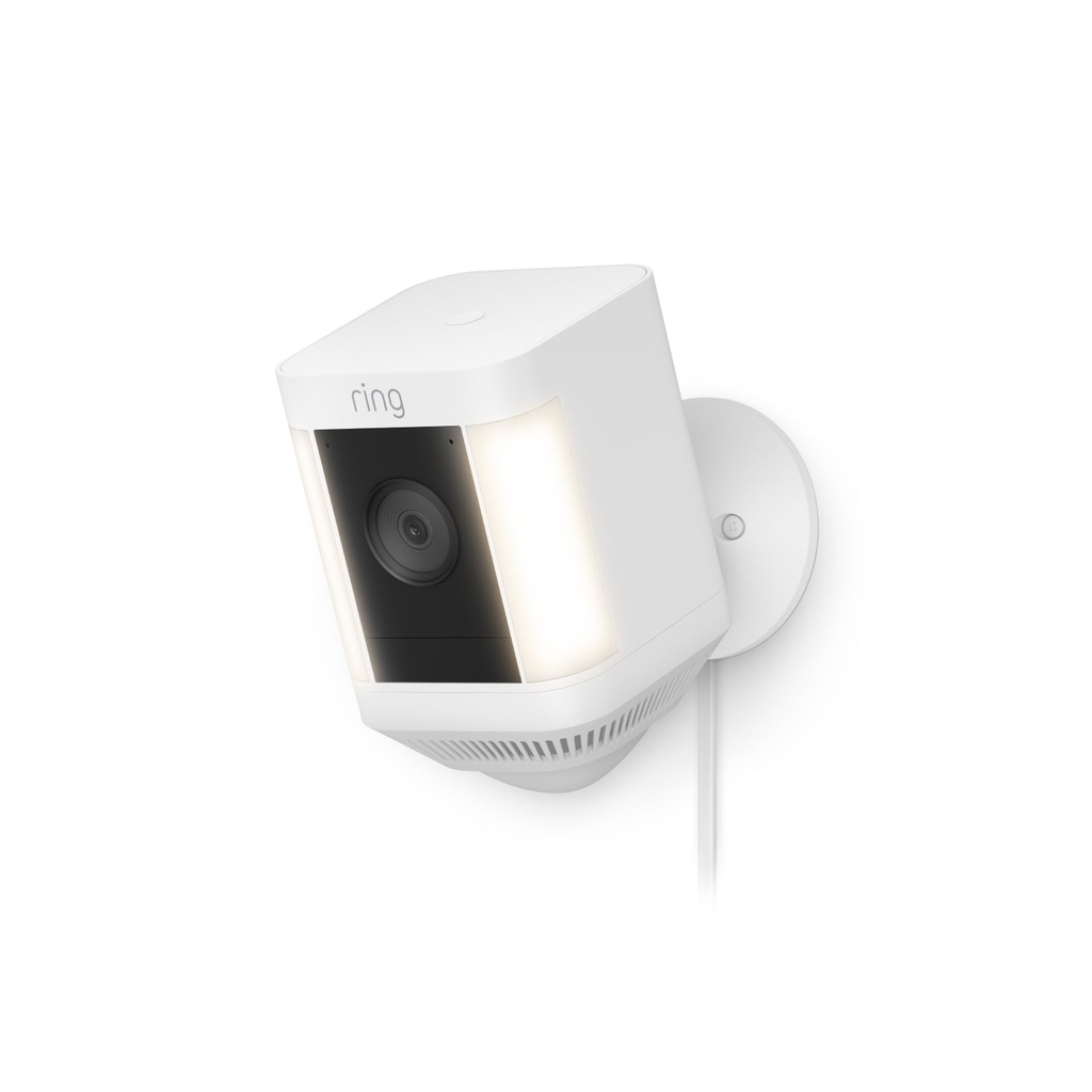 Ring Spotlight Cam Plus Plug (White)