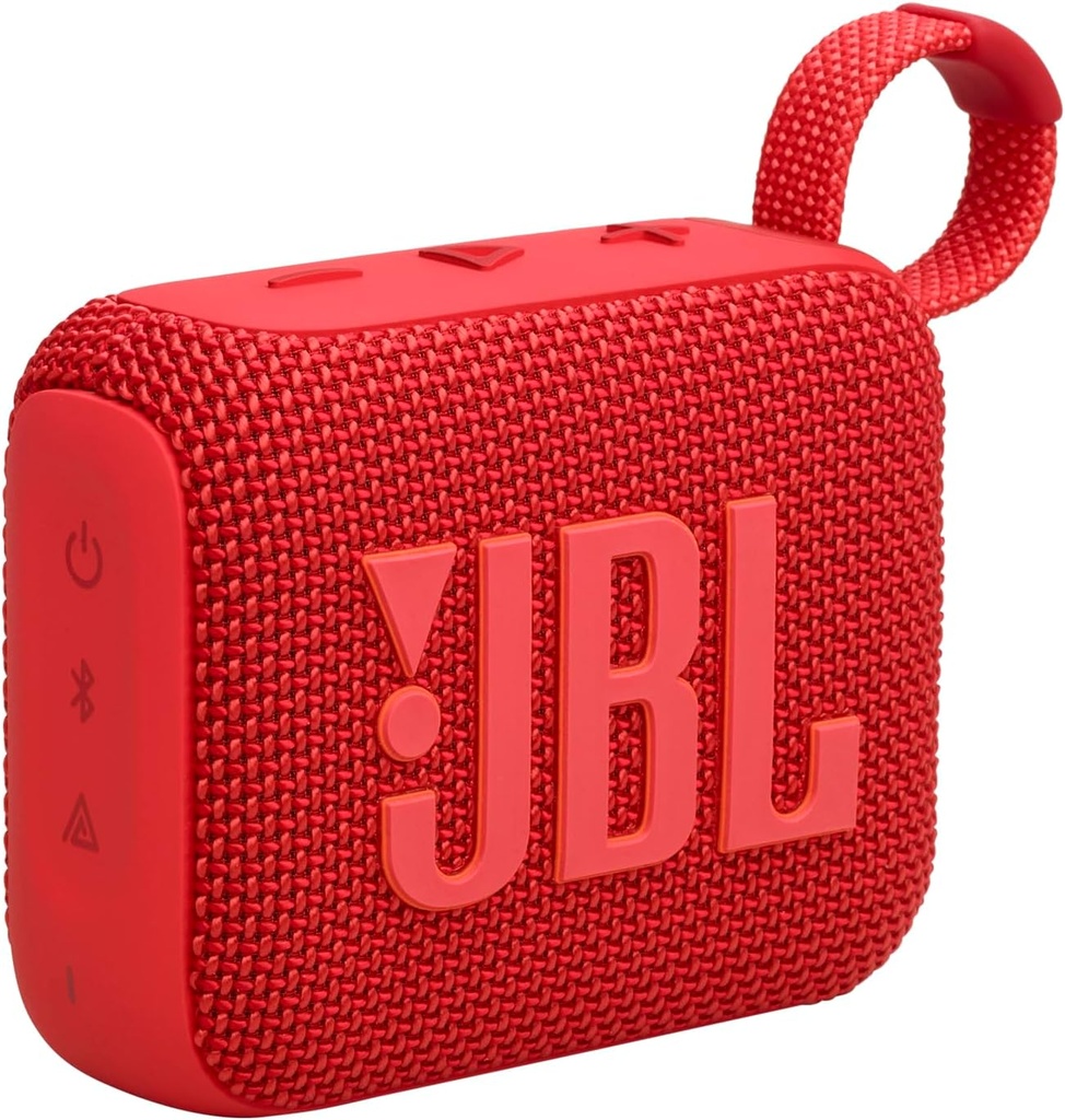 JBL GO 4 Red Compact Portable Bluetooth Speaker