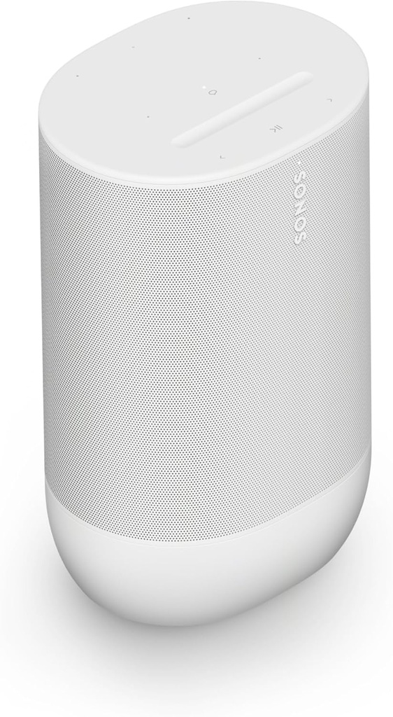 Sonos Move 2 Wireless Portable Bluetooth Speaker (White)