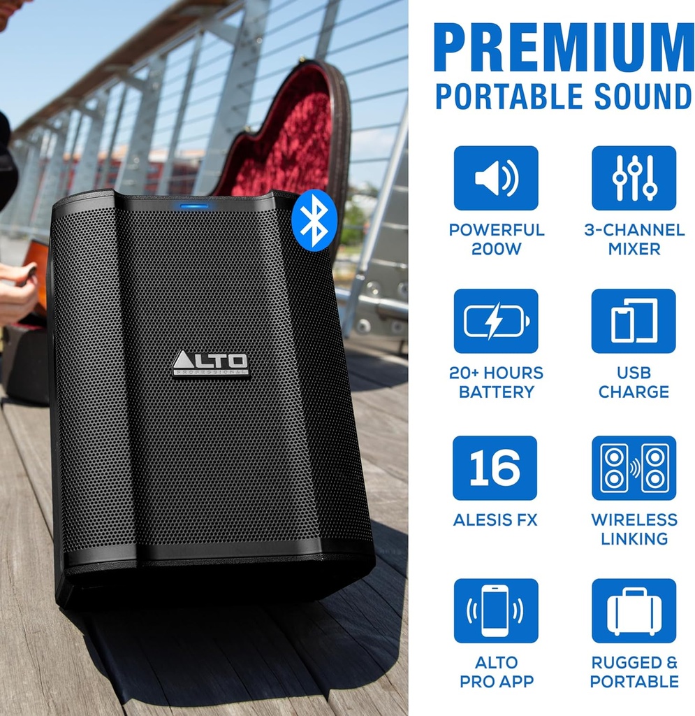 Alto Busker Rechargeable PA Speaker System