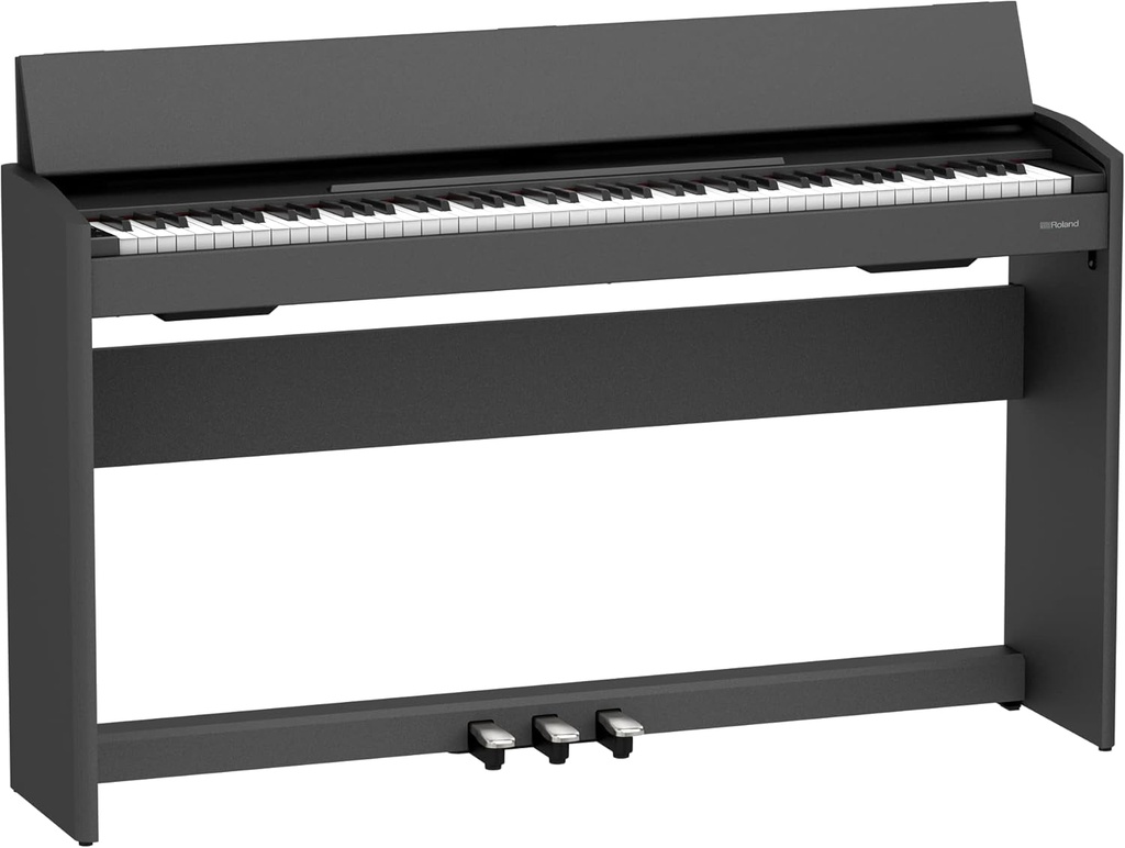 Roland F107 Slim 88-Key Digital Piano w/ Stand and 3-Pedal Board