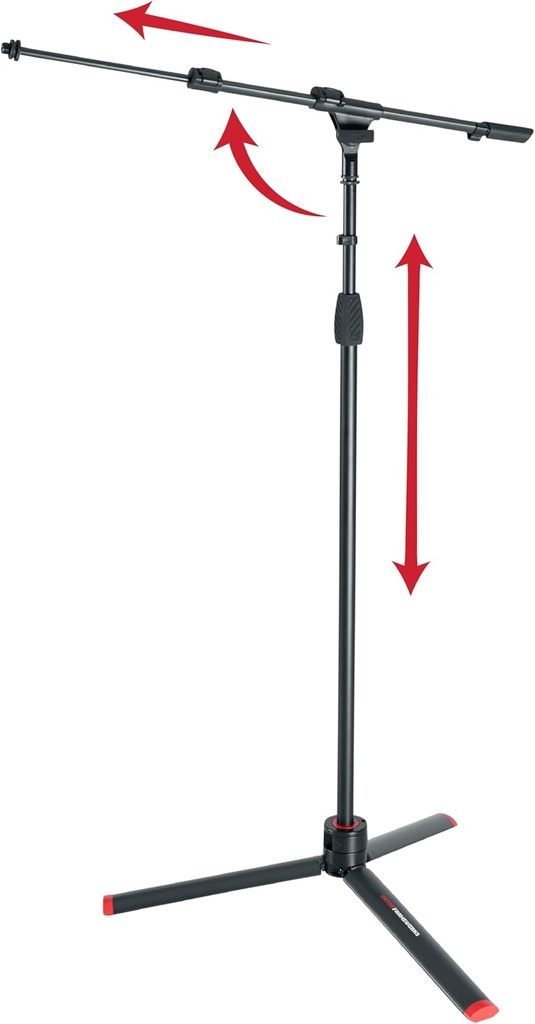 Gator Frameworks GFW-ID-MIC ID Series Tripod Mic Stand with Boom