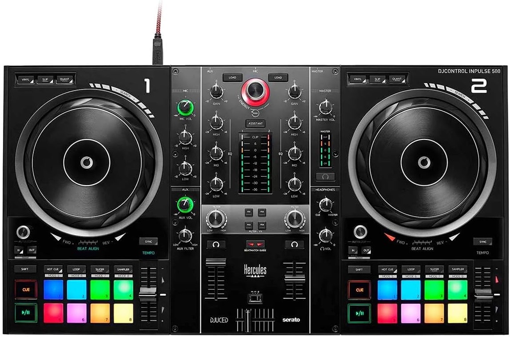 Hercules Inpulse 500 2-Channel Serato DJ Controller