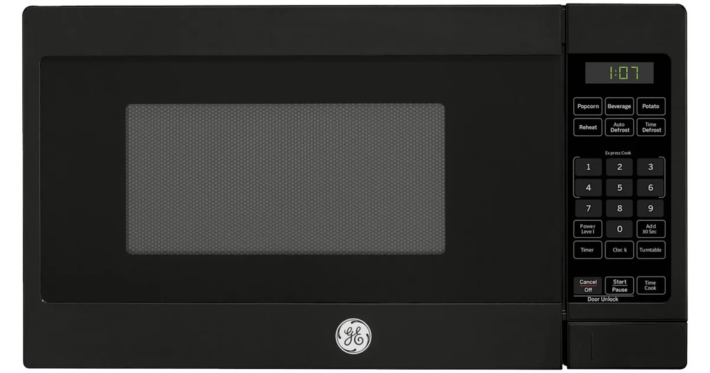 GE GCST07N1WBB .7Cu Ft Microwave Black 700-Watt