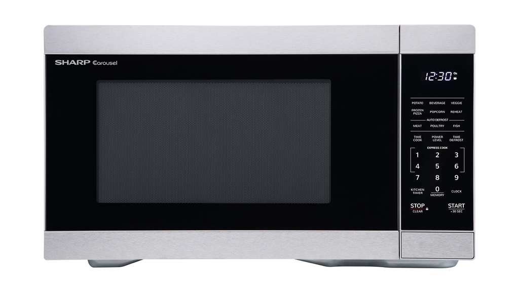 Sharp SMC1162HS 1000-Watt 1.1 Cu/ft Stainless Microwave