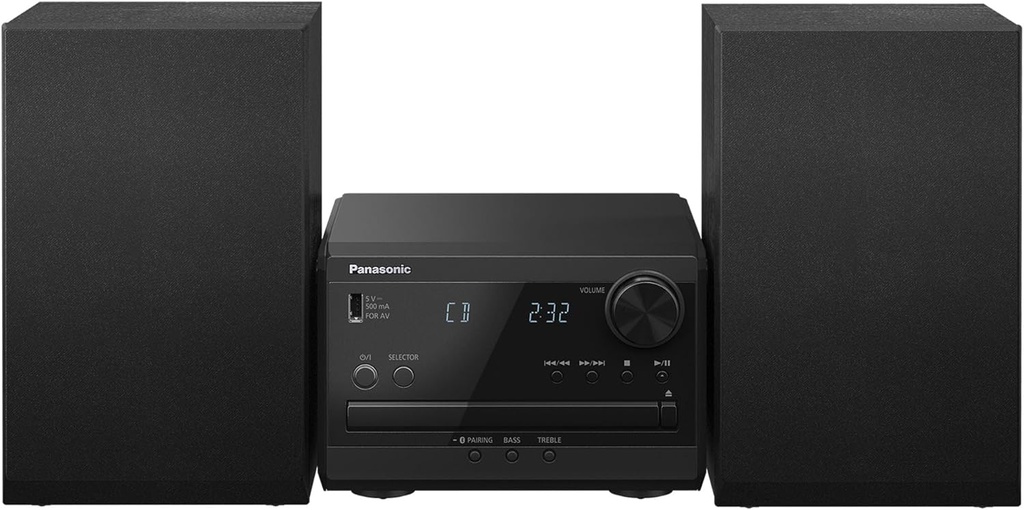 Panasonic SC-PM270PP-K 20W Bluetooth Wireless Music System with CD Player