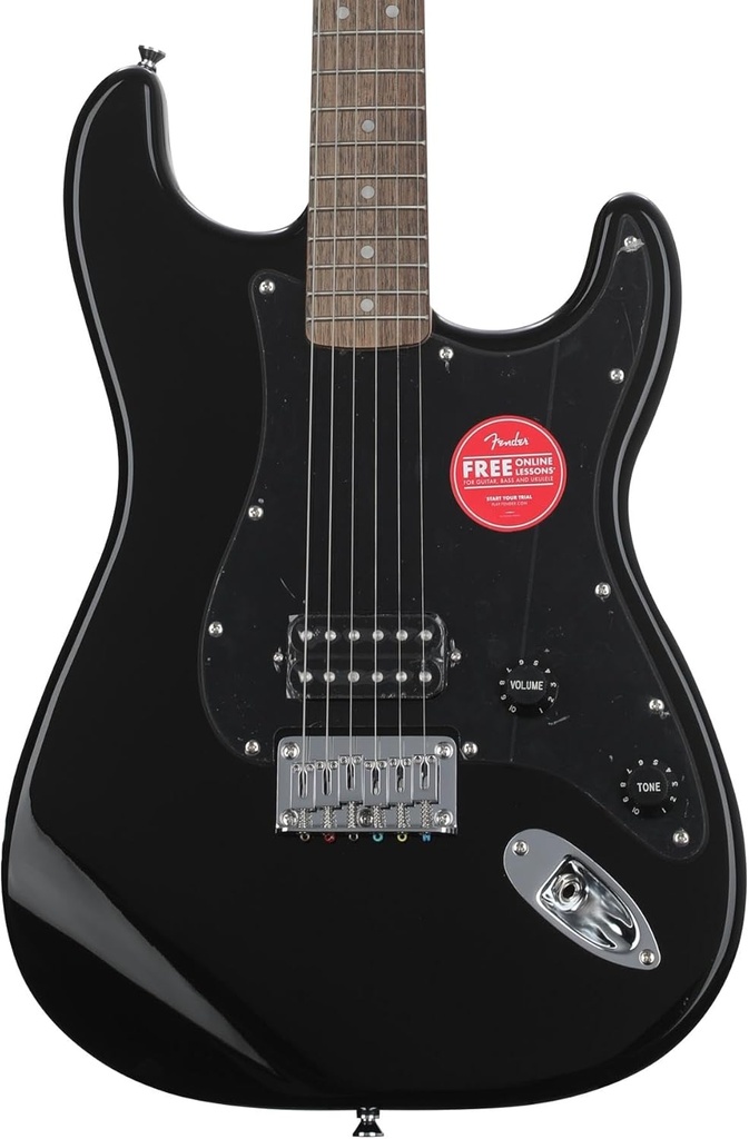 Squier Sonic Stratocaster HT H Black Electric Guitar