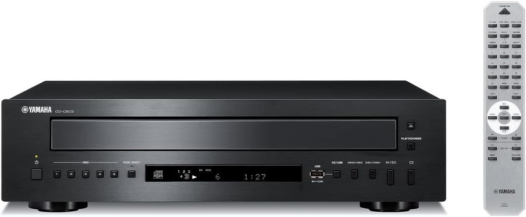 Yamaha CD-C603 5-Disc CD Player with USB Playback