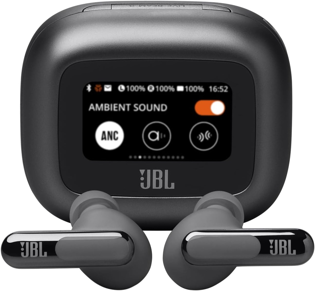 JBL Live Beam 3 True Wireless Headphones (Black)