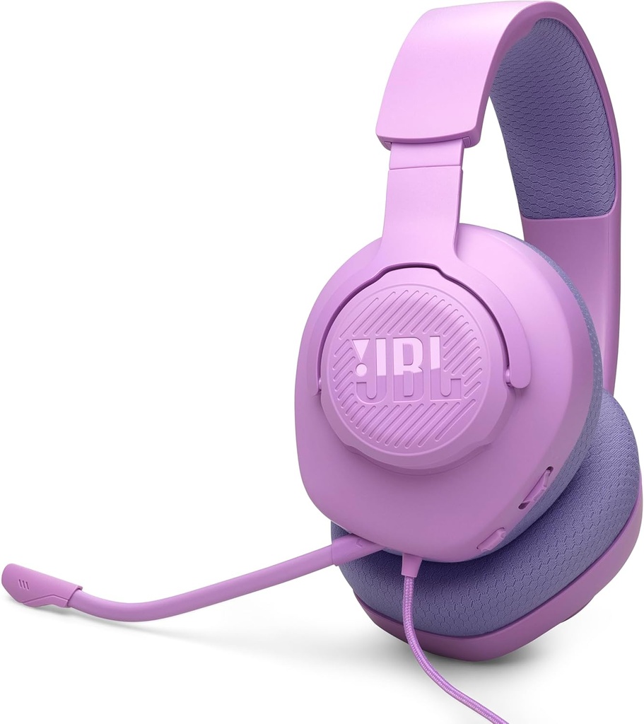JBL Quantum 100M2 Purple Wired Over-Ear Headset