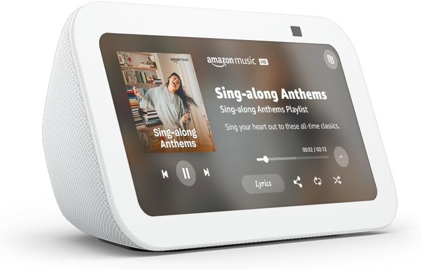 Amazon Echo Show 5 Generation 3 (Glacier White)