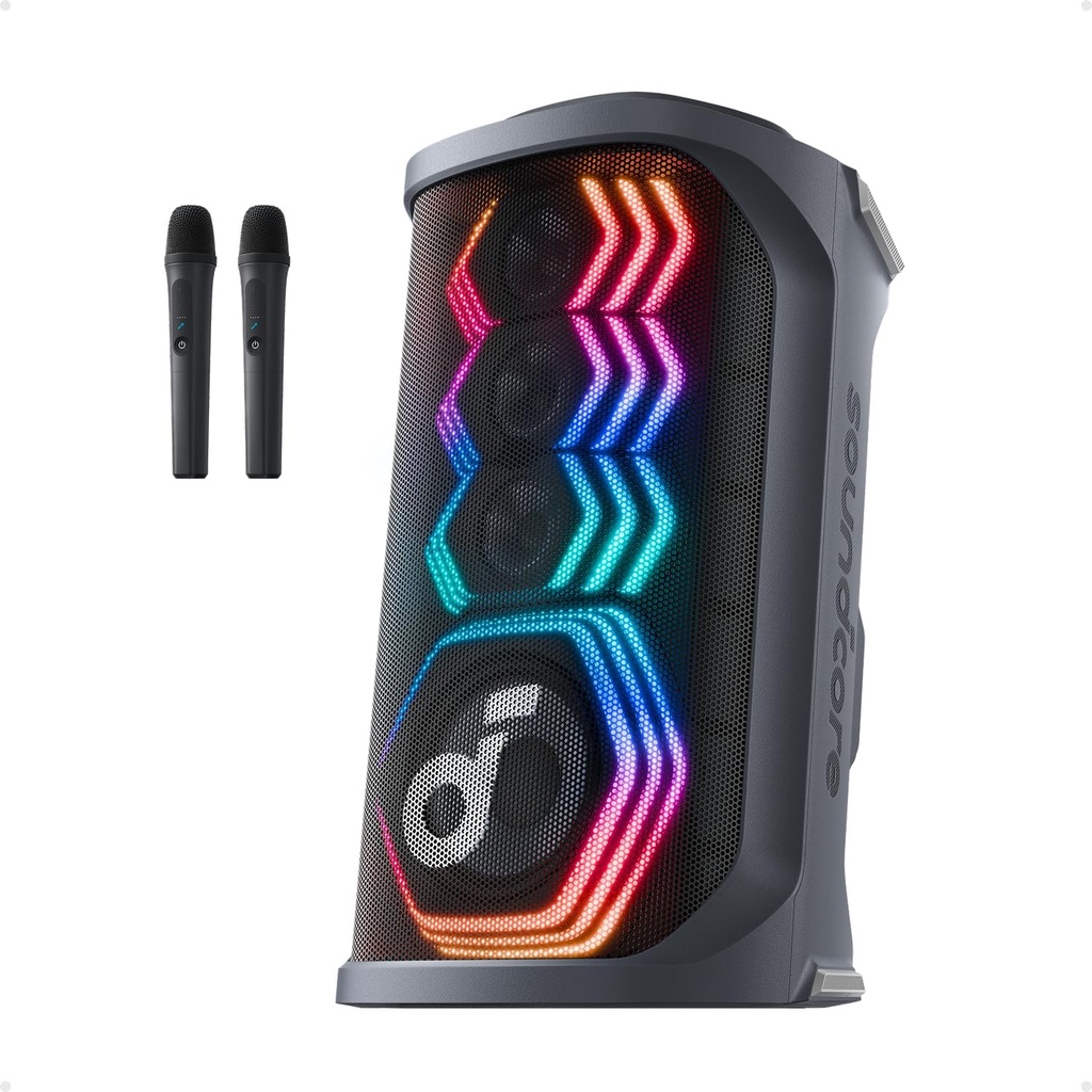 Soundcore by Anker Rave 3S Wireless Karaoke Party Speaker & Mics