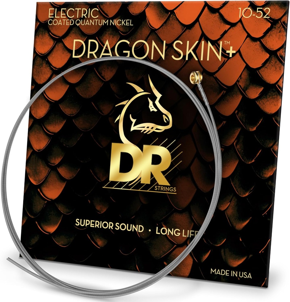 DR Strings DEQ-10/52 Medium to Heavy Electric Guitar Strings
