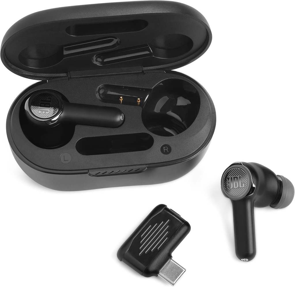 JBL Quantum TWS True Wireless Noise Cancelling Gaming Earbuds