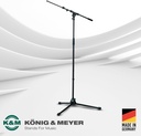 Konig & Meyer 21090.500.55 Heavy-Duty Tripod Microphone Stand (Black)