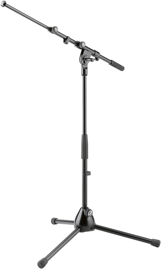 Konig & Meyer 25900.500.55 Heavy-Duty Low Level Microphone Stand (Black)