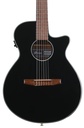 Ibanez AEG50NBKH Acoustic-Electric Guitar (Black, High Gloss)