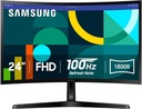 Samsung LS24D366GANXZA 24" Essential Curved FHD IPS 100Hz Monitor