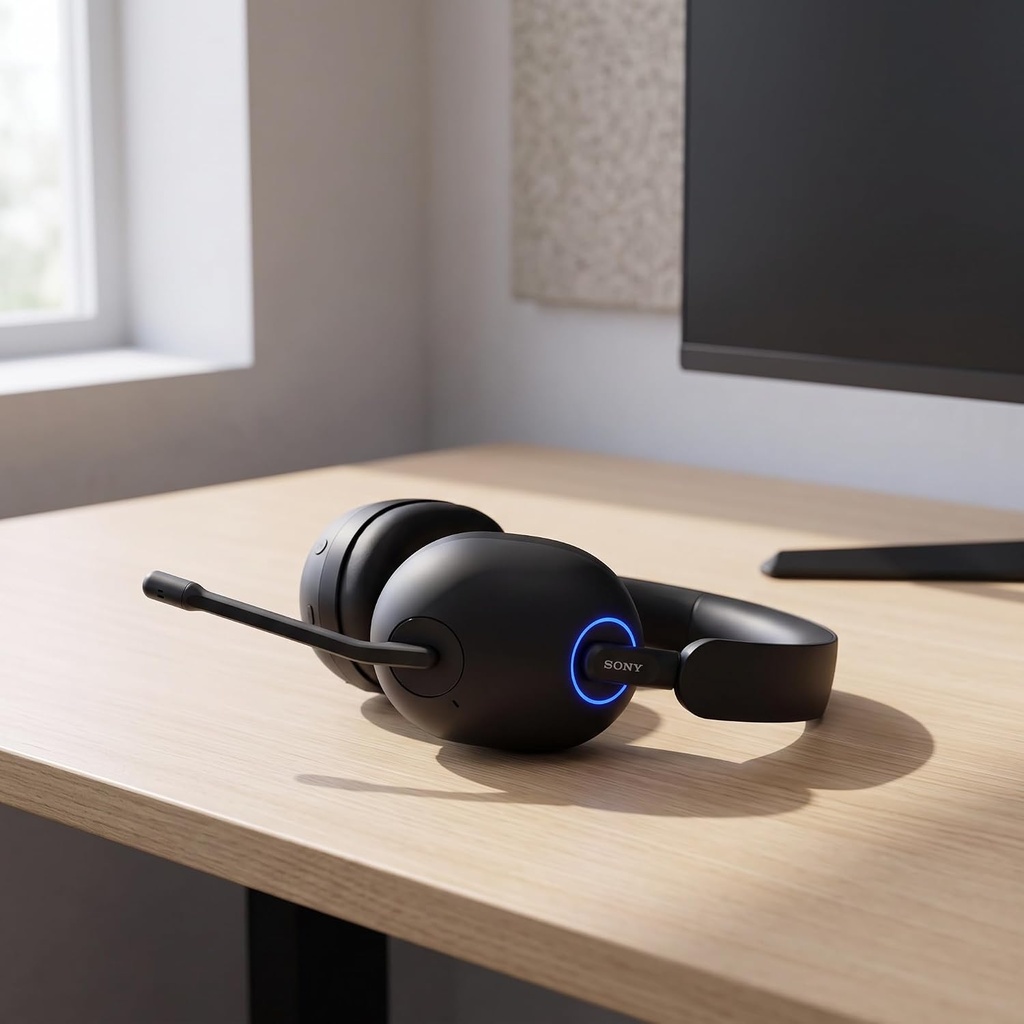 Sony WH-G900N Black INZONE H9 Noise Canceling Gaming Headphones