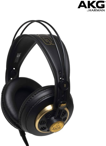 [K240 Studio] AKG Professional Over-Ear Studio Headphones
