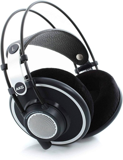 [K702] AKG K702 Over-Ear, Open-Back, Flat-Wire, Reference Studio Headphones