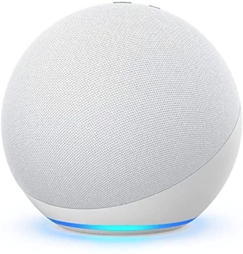 [Echo 4th Gen White] Amazon Echo 4th Generation - Premium Sound, White