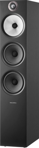 [603 S2 Black] B&W Anniversay Edition 3-Way 6.5" Floorstanding Speaker, 30W - 200W 8-ohm speaker, Black (pair)