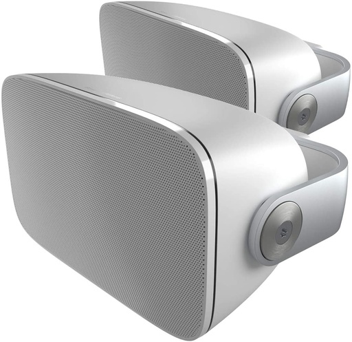 [AM-1 W] 2-way weatherproof indoor/outdoor system with Auxiliary Bass Radiator (White)