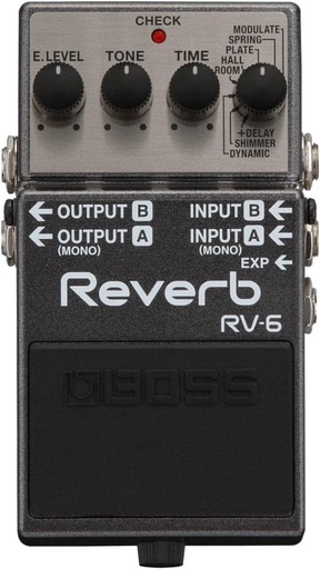 [RV-6] Boss RV-6 Digital Reverb Pedal