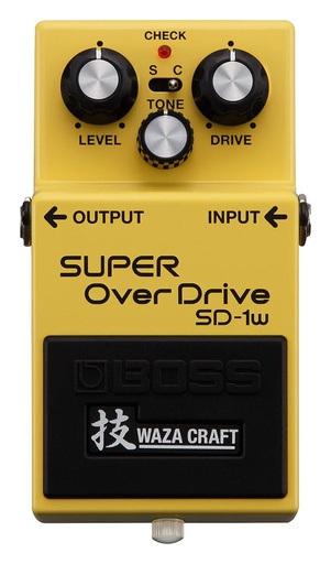 [SD-1W] Boss Waza Craft Super Overdrive Pedal