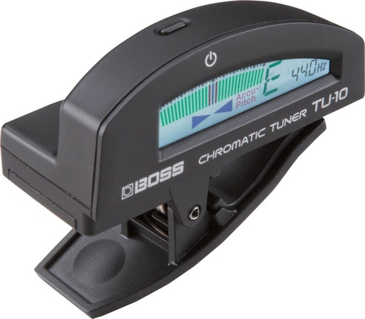 [TU-10-BK] Boss Clip-On Chromatic Tuner