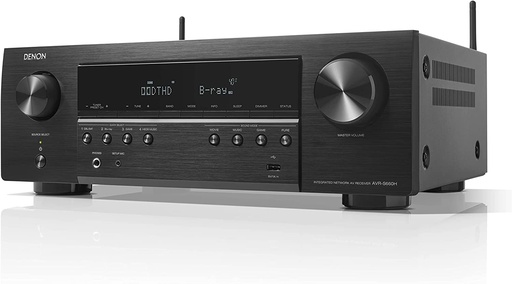 [AVRS660H] Denon 5.2ch 8K AV Receiver, Voice Control and HEOS® Built-in