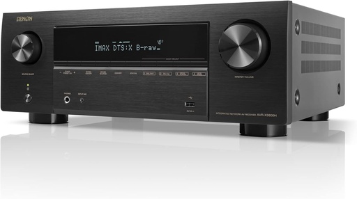 [AVRX3800H] Denon AVRX3800H 9.4-Ch Receiver 8K UHD Home Theater AVR (105W X 9)