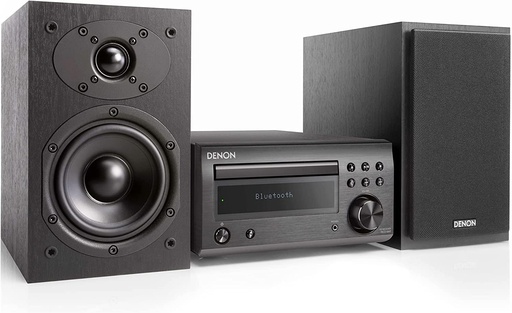 [DM41SBK] Denon Mini Stereo System (Black)