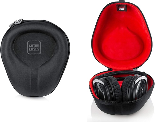 [G-HEADPHONE-CASE] Gator Molded Case For Folding & Non-Folding Headphones – Black Color