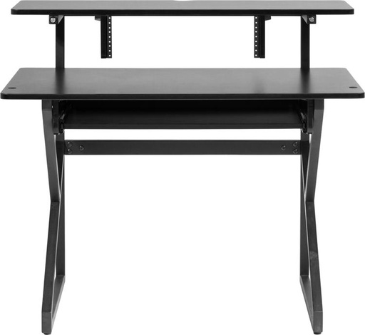 [GFW-DESK-MAIN] Gator Content Creator Furniture Series Main Desk in Black Finish