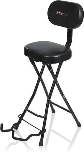 [GFW-GTR-SEAT] Gator Frameworks Combination Guitar Performance Seat and Single Guitar Stand
