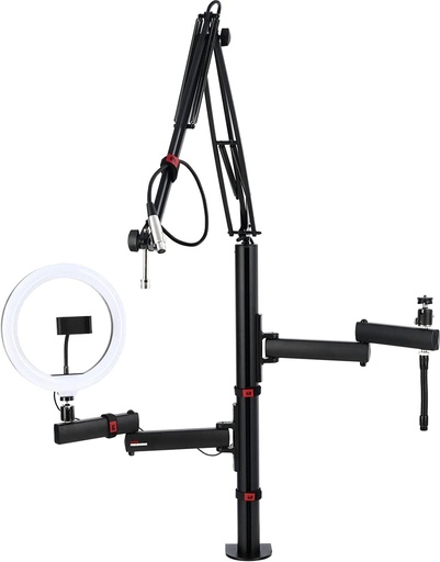 [GFW-ID-CREATORTREE] Gator Creator Tree with Light, Mic & Camera Attachments